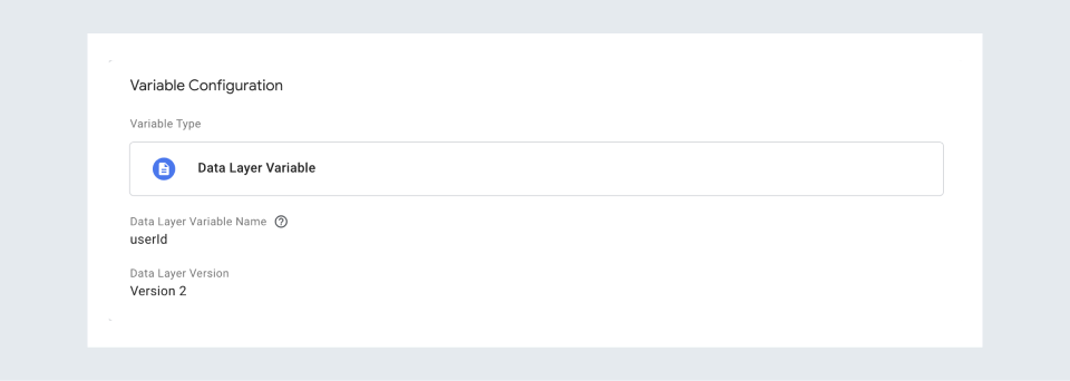 Asking a developer to push the User ID to the Data Layer