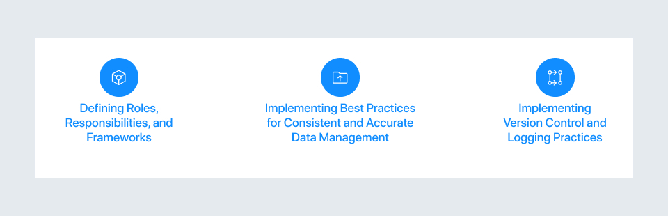 Core Elements of a Robust Data Governance Framework